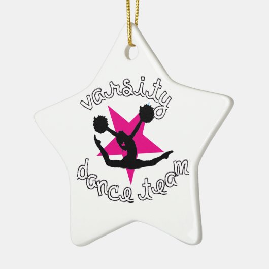 Pom Dance-team Keramisch Ornament (Links)