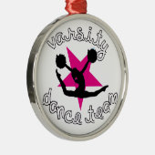 Pom Dance-team Metalen Ornament (Rechts)