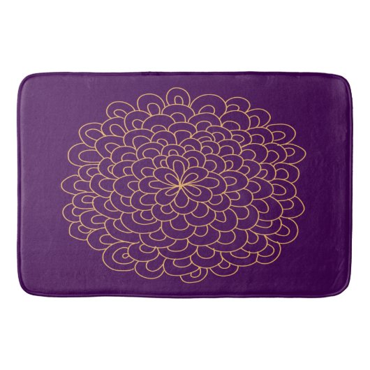 Pom Flower Bath Mat (Voorkant)