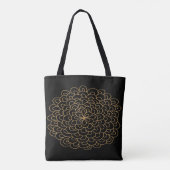 Pom Flower Tas (Achterkant)