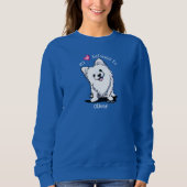 Pom Ma Dames Performance Micro-Fiber Singlet Trui (Voorkant)