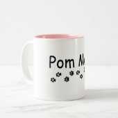 Pom Mam Coffee-Mok Tweekleurige Koffiemok (Voorkant links)