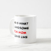 pom mam, geweldige koffiemok (Voorkant links)