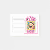 Pom Moeder Hond Mama Notitie Cadeau voor Pomerania Post-it® Notes (Voorkant)