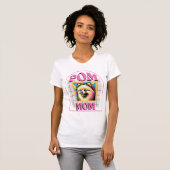 Pom Mom Dog Mama Shirt Gift voor Pommerse Eigenaar (Voorkant volledig)