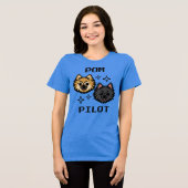 Pom Pilot (Sparkle Duo) - T-shirt (Voorkant volledig)