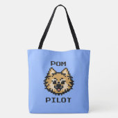 Pom Pilot - Tote Bag (Achterkant)