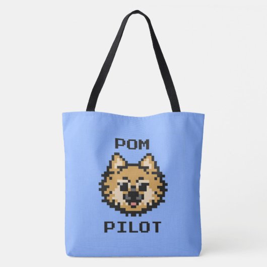 Pom Pilot - Tote Bag (Achterkant)