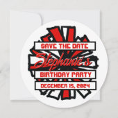 POM POM #7 Uitnodiging (Voorkant)