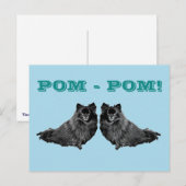 POM - POM BRIEFKAART (Voorkant / Achterkant)