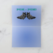 POM - POM FEESTDAGEN KAART (Binnen)