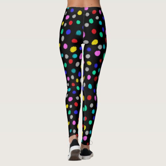 Pom Pom Feestelijke Leggings (Achterkant)