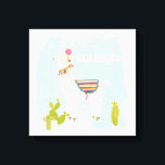 Pom Pom Llama Rama- Llater Llosers Canvas Afdruk<br><div class="desc">Pom Pom Llama Rama IV van June Erica Vess. Hij heeft een ontspannen lama met de zin "Llater Llosers".</div>