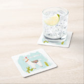 Pom Pom Llama Rama- Llater Llosers Kartonnen Onderzetters (Insitu)