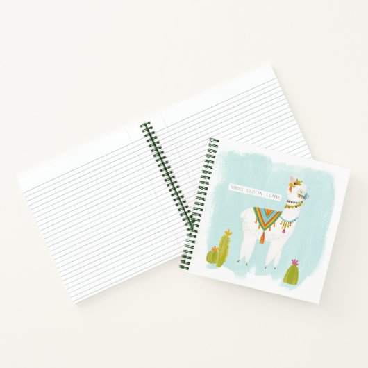 Pom Pom Llama Rama - Whole Lotta Llama Notitieboek (Binnen)