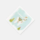 Pom Pom Llama Rama - Whole Lotta Llama Servet (Hoek)