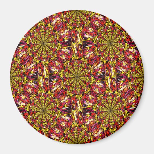 Pom-Pom Mandalas..... Magneet (Voorkant)