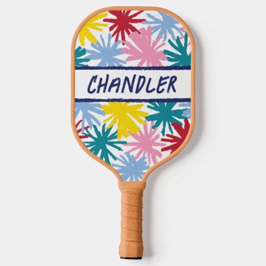 POM POM PICKLEBALL PADDLE (Achterkant)