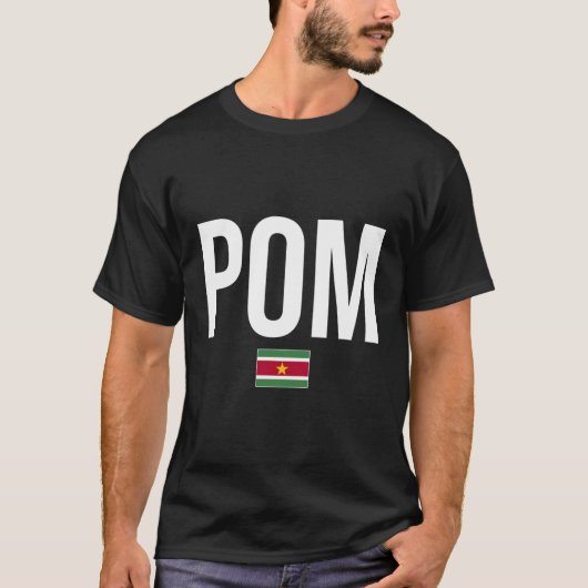 Pom Surinaams gerecht Suriname T-shirt (Voorkant)