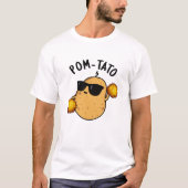 Pom-tato Funny Potato Pun T-shirt (Voorkant)