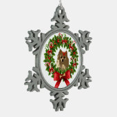 Pom Wreath Holiday Ornament (Links)