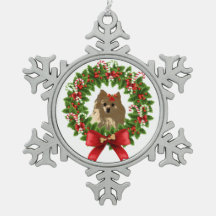 Pom Wreath Holiday Ornament