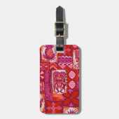 Pomaika’i Tiki Hawaiian  Tapa Bagagelabel (Voorkant verticaal)