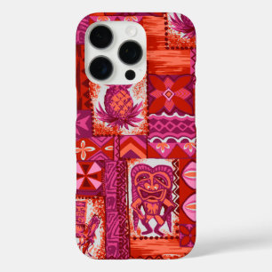 Pomaika’i Tiki Hawaiian  Tapa iPhone 16 Pro Hoesje