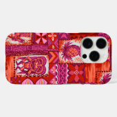 Pomaika’i Tiki Hawaiian  Tapa Case-Mate iPhone Case (Achterkant (horizontaal))