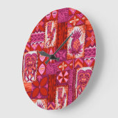 Pomaika’i Tiki Hawaiian  Tapa Grote Klok (Hoek)