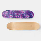 Pomaika’i Tiki Hawaiian Tapa Persoonlijk Skateboard (Horizontaal)