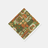 Pomaika’i Tiki Hawaiian Tapa Servetten (Hoek)