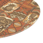 Pomaika’i Tiki Hawaiian  Tapa Snijplank (Hoek)