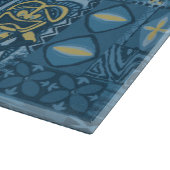 Pomaika’i Tiki Hawaiian  Tapa Snijplank (Hoek)