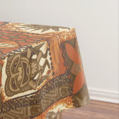 Pomaika’i Tiki Hawaiian  Tapa Tafelkleed (Voorbeeld)