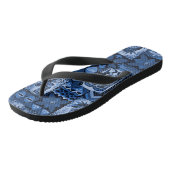 Pomaika’i Tiki Hawaiian  Tapa Teenslippers (Schuin)