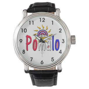 Pomalo – Kroatische ontspanning met zon en regenbo Horloge
