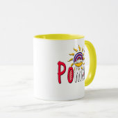 Pomalo – Kroatische ontspanning met zon en regenbo Mok (Voorkant rechts)