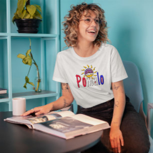 Pomalo – Kroatische ontspanning met zon en regenbo T-shirt