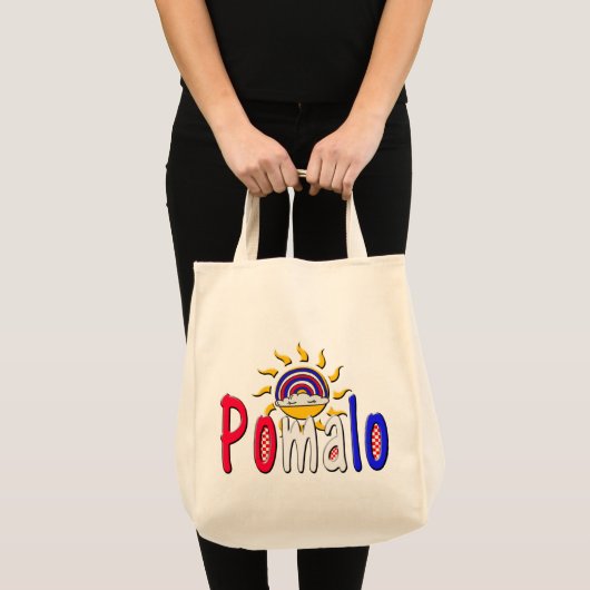 Pomalo – Kroatische ontspanning met zon en regenbo Tote Bag (Voorkant (product))