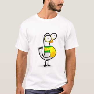 Pomba com a Camiseta do Brasil T-shirt