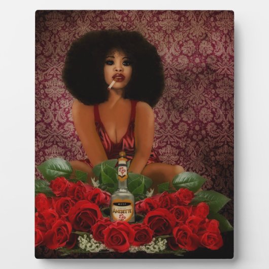 Pomba Gira Fotoplaat (Voorkant)