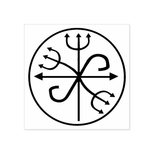 Pomba Gira Goddess Design Rubber Stamp Tool Rubberstempel (Afrduk)