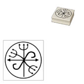 Pomba Gira Godin Ontwerp Rubber Stempel Gereedscha (Gestempeld)