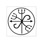 Pomba Gira Godin Ontwerp Rubber Stempel Gereedscha (Afrduk)