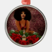 Pomba Gira Metalen Ornament (Voorkant)