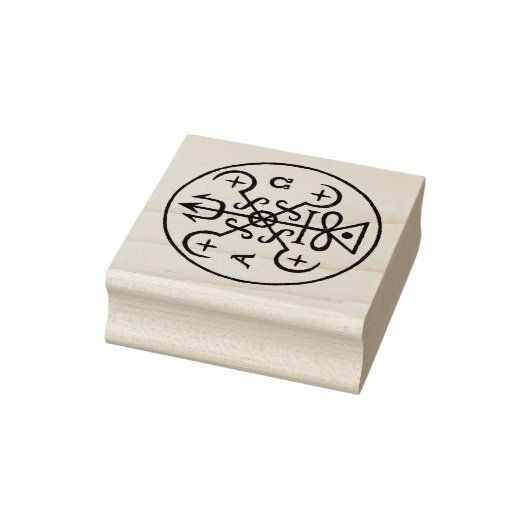 Pomba Gira Symbool Rubber Stempel (Stempel)