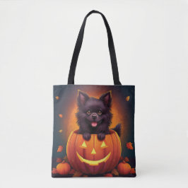 Pomchi-pompoenpleister Tote Bag