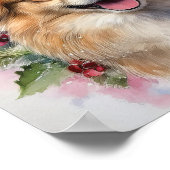 Pomchi Santa Poster (Hoek)