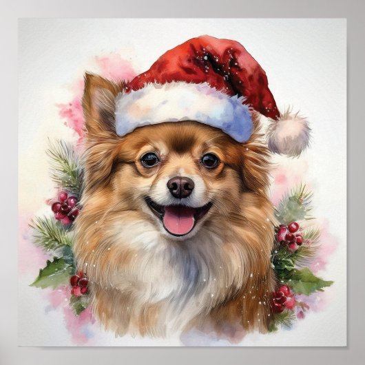 Pomchi Santa Poster (Voorkant)